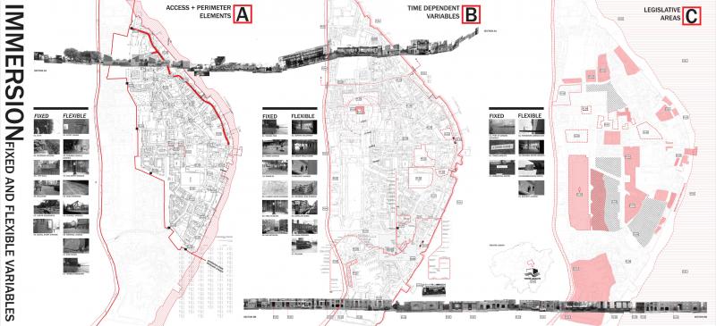 A period of site immersion aimed to analyse Wapping as a series of variable elements which could be manipulated and/or added to, in order to create a dedicated service route for DHL goods from the rivers edge, to the Highway which is a primary route into the city and central London. The proposal developed from a critique of the Olympic Route Network's disruption on logistics, which raises the question of: who is the real VIP during the games period? and should logistics and deliveries be given VIP status in the city?
